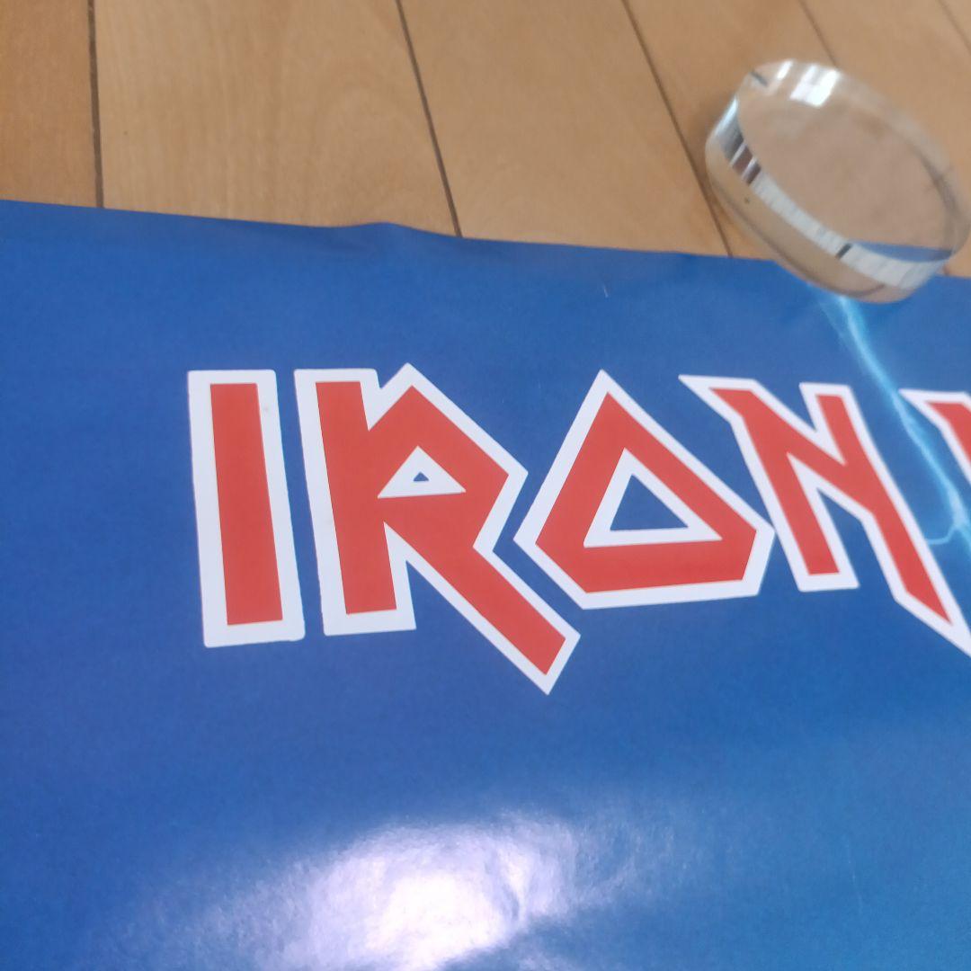 IRON MAIDEN ポスター 1985 WORLD SLAVERY TOUR