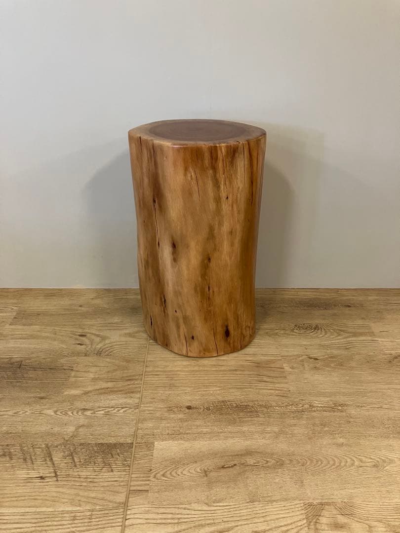 アカシア切り株スツール　展示品