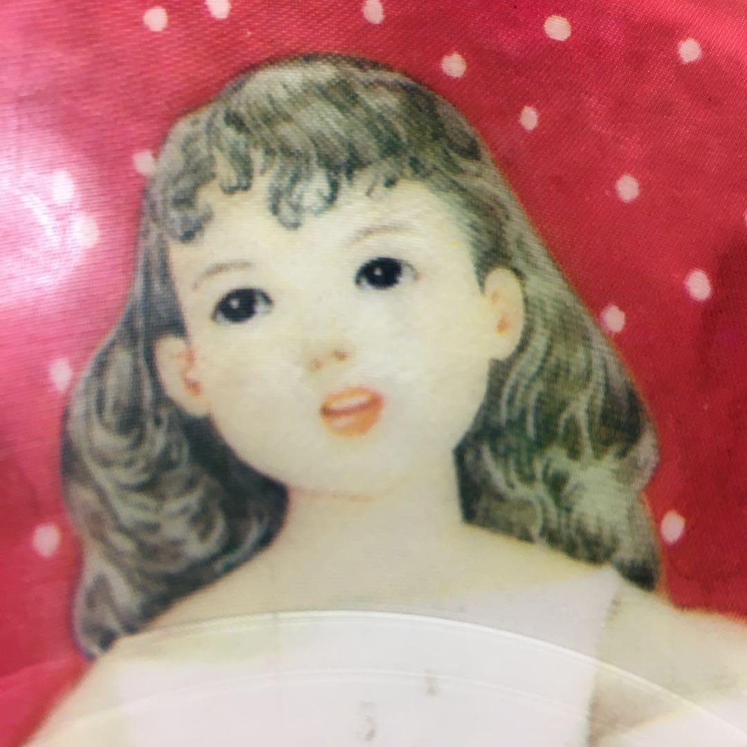 飾り物　少年少女画　昭和レトロ　アンティーク　レコード盤　クリスマス