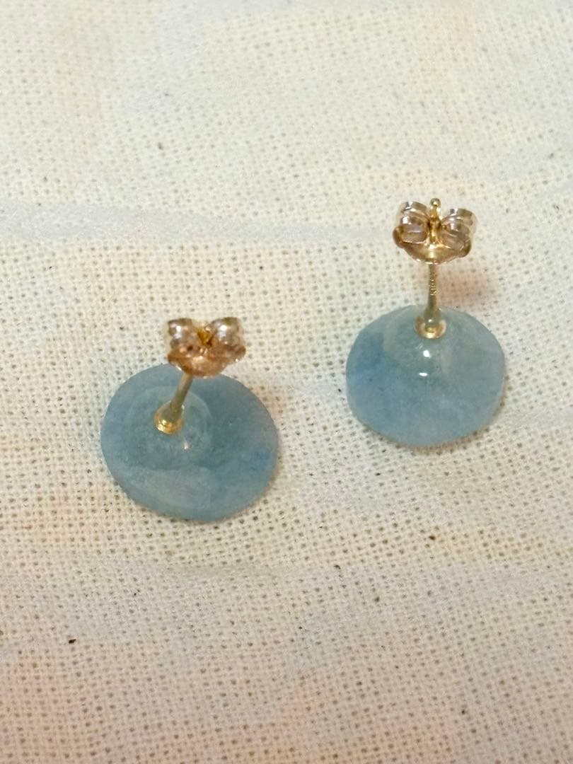 アガットagete♡K10ピアス♡ラズライト