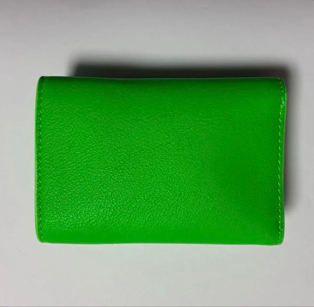 BALENCIAGA 三つ折り財布 グリーン