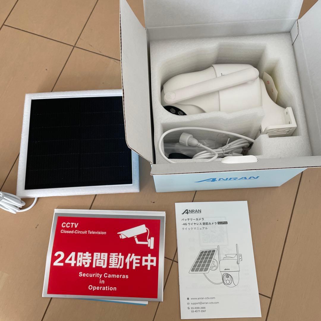ANRAN 4Gソーラー無線防犯カメラ G1 Pro