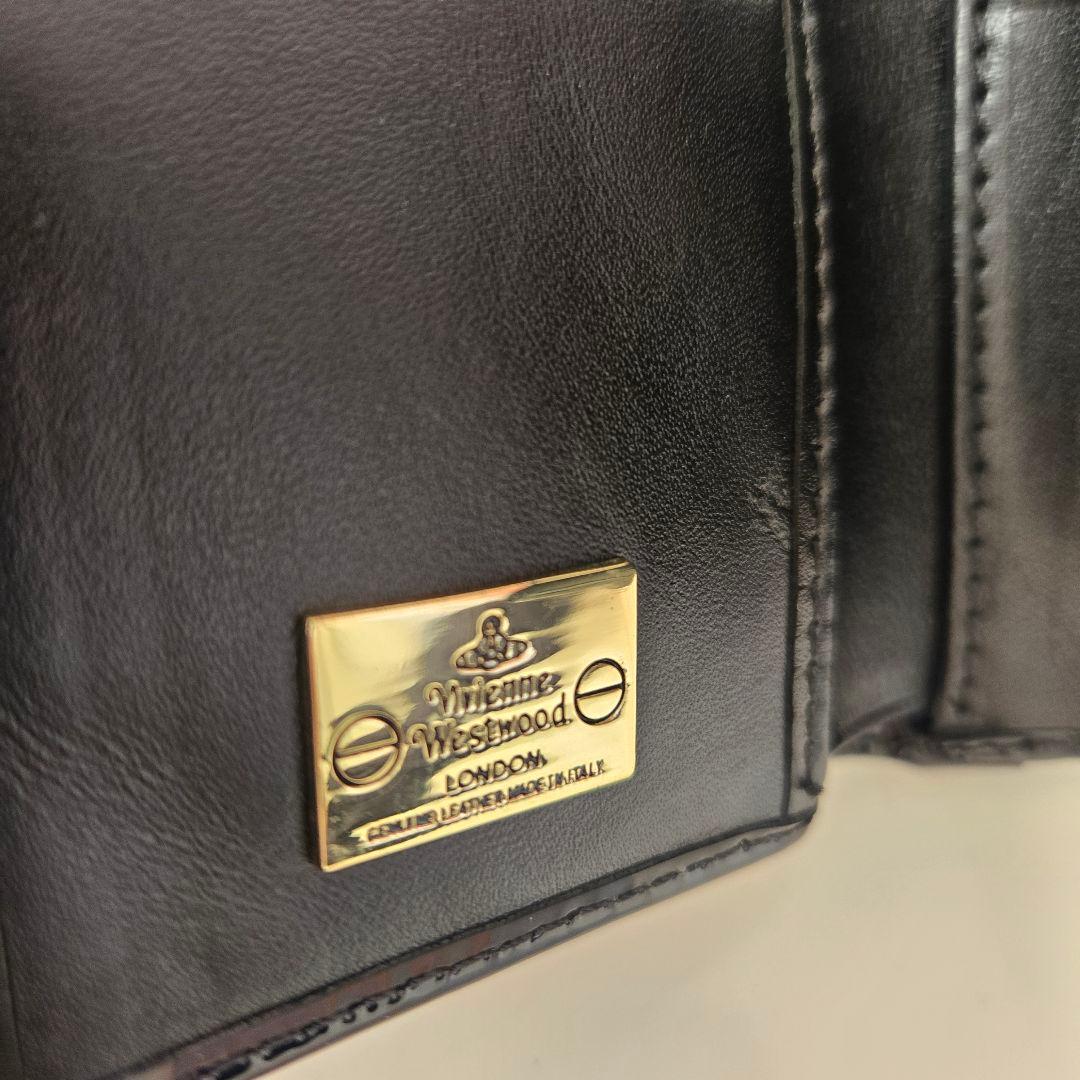 ヴィヴィアンウエストウッド 913VW107 三つ折財布 ブラック