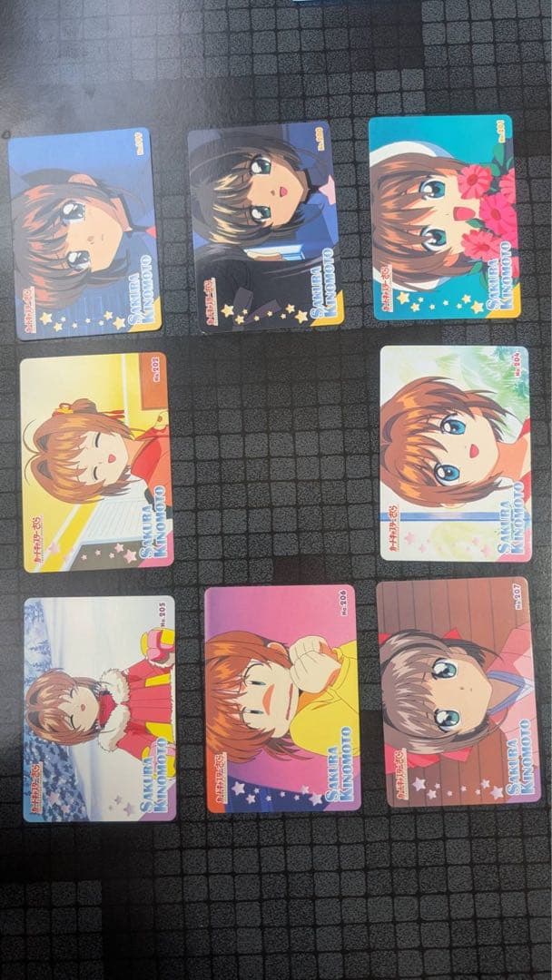 天田PP Part5 ノーマルセミコンプ カードキャプターさくら　出品番号⑧