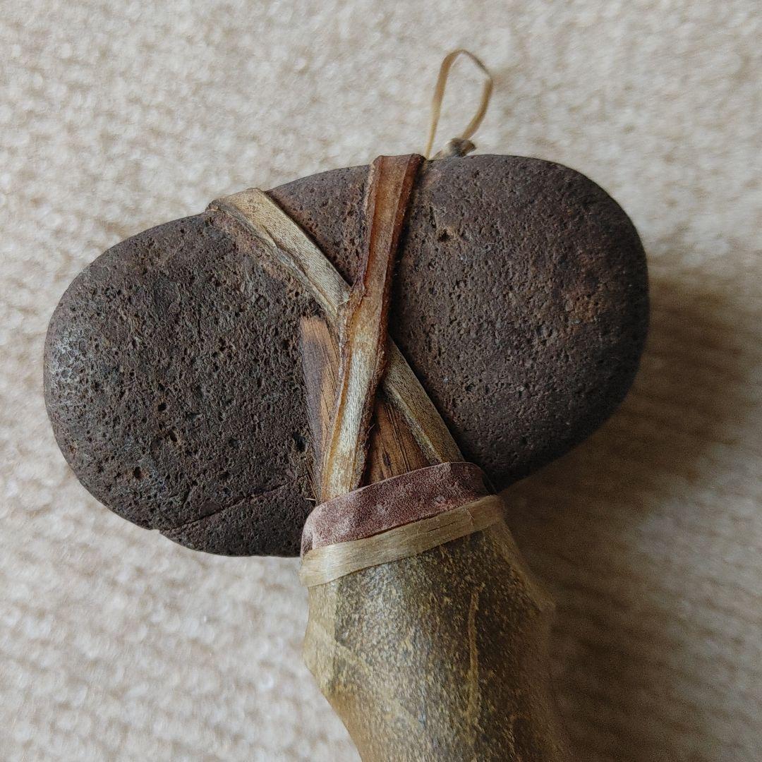 石の斧　ネイティブアメリカン　インディアンジュエリー　ヴィンテージUSA