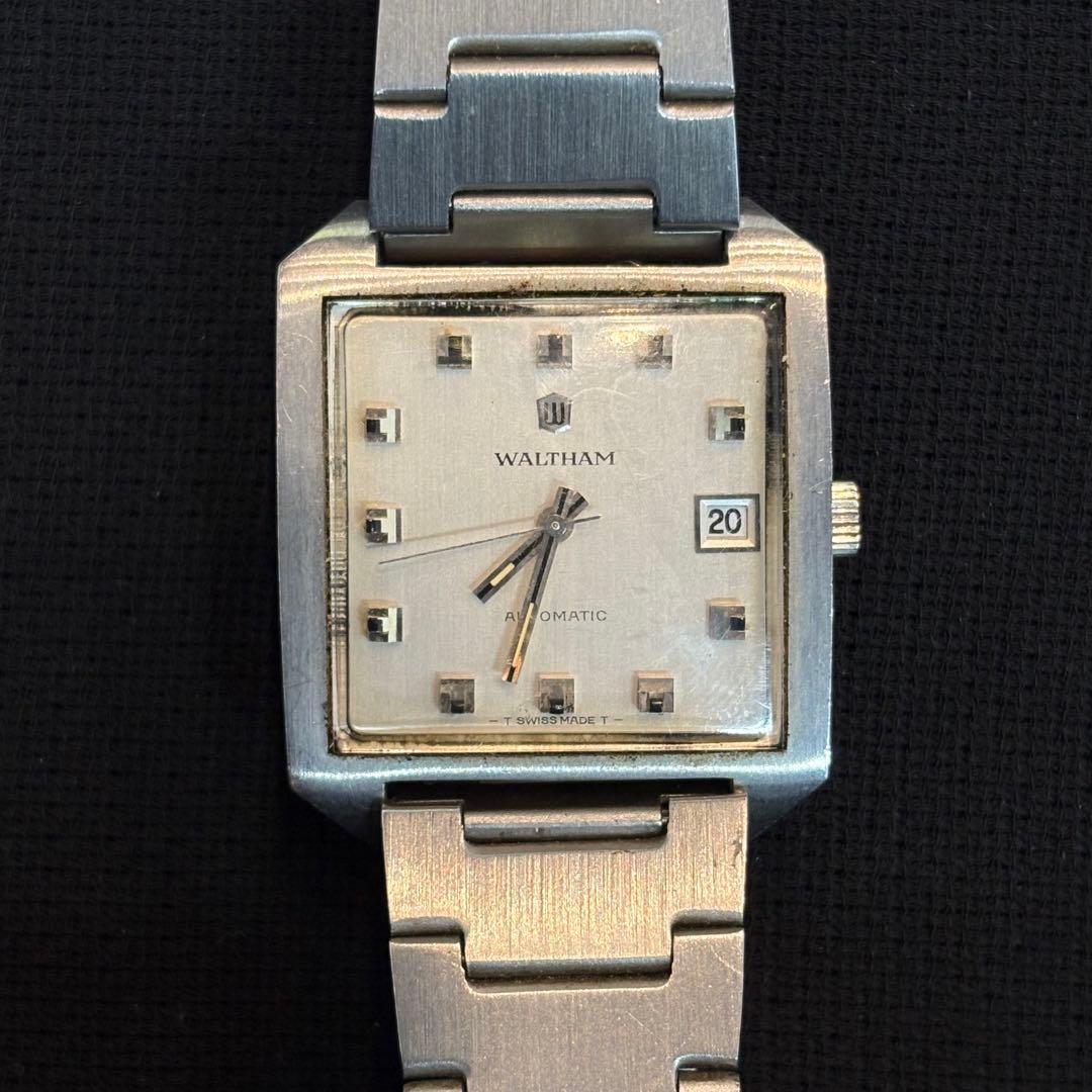 WALTHAM ウォルサム 2783.025.30 自動巻き 稼働品 スクエア