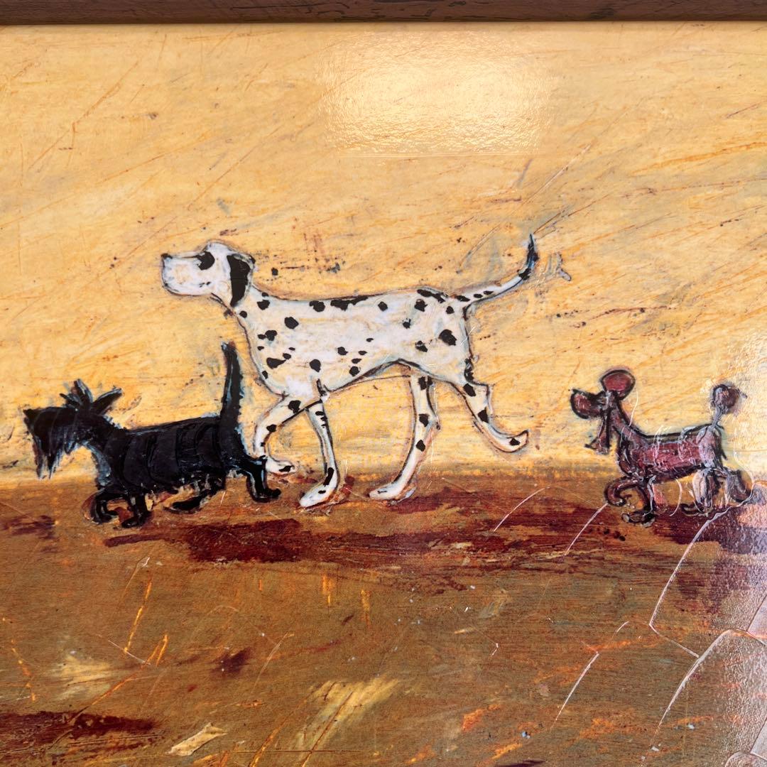 サムトフト 幸せへ向かって Sam Toft 絵画 ギフト アート 犬 いぬ