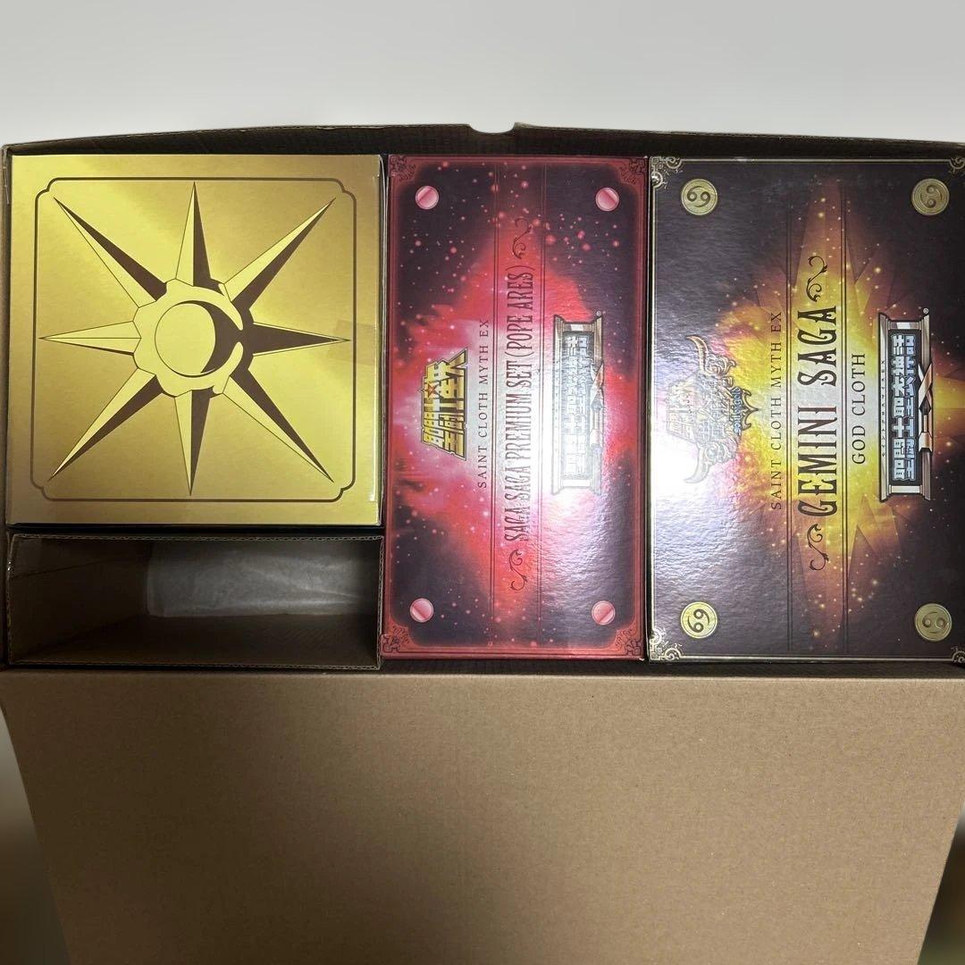 聖闘士聖衣神話EXジェミニサガ（神聖衣）サガサーガプレミアムセット