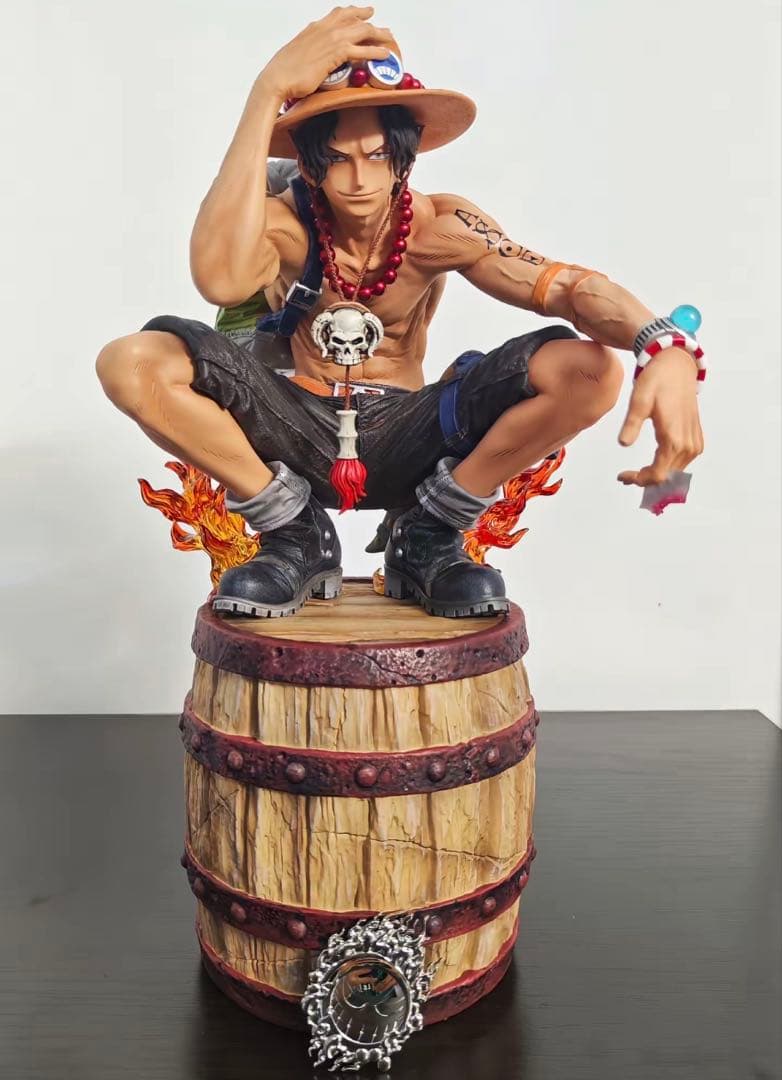 ワンピース 火拳のエース ガレージキット ガレキ スタチューX③