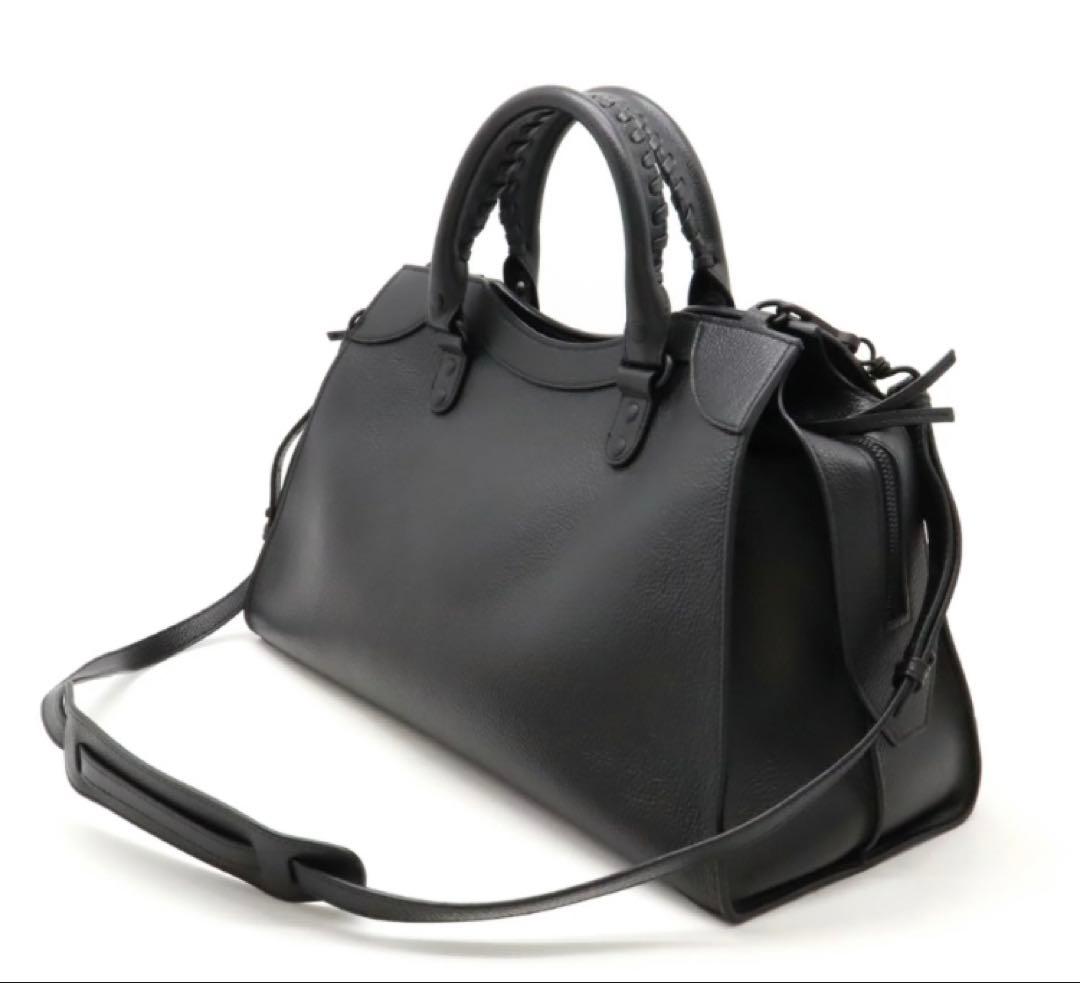 バレンシアガ　バッグ ネオクラシック ショルダー　ハンドバッグ ブラック