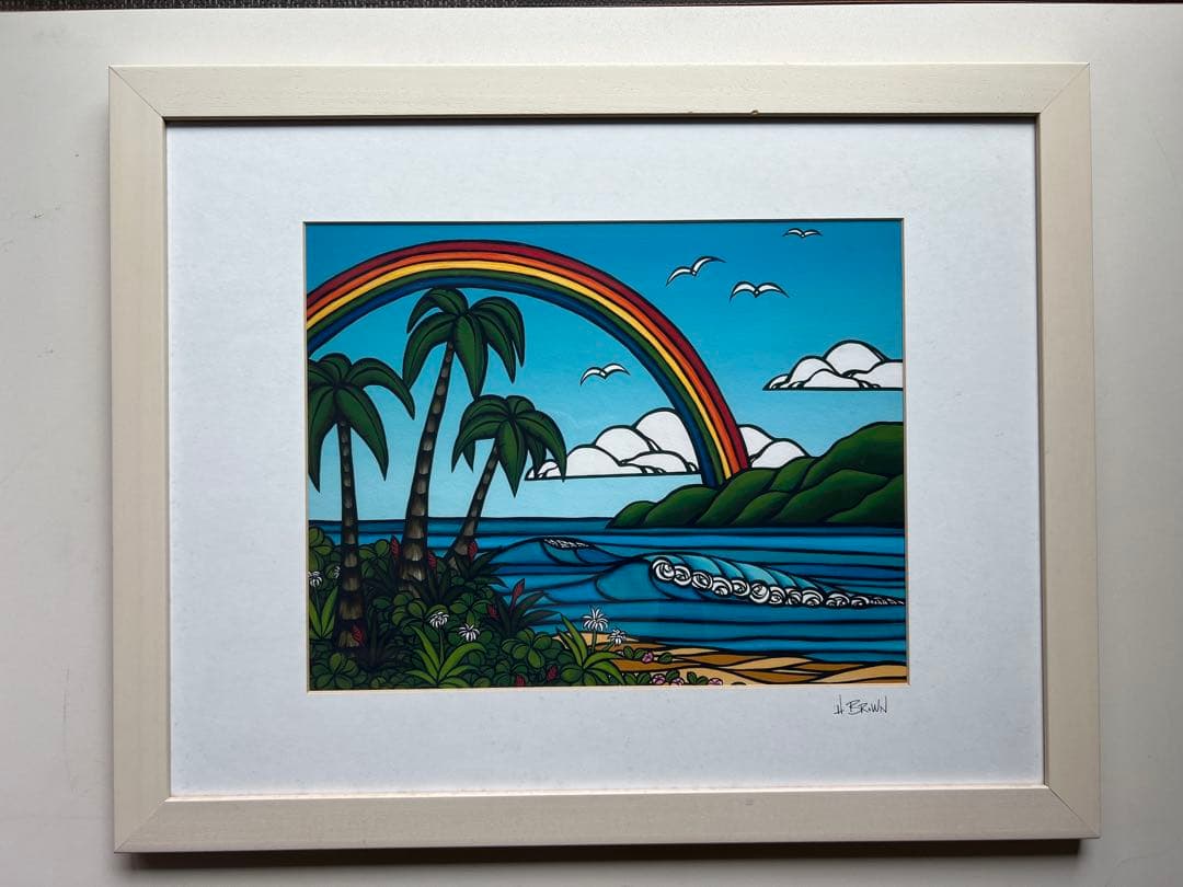 Heather Brown Art Print \"Anuenue\"　アヌエヌエ