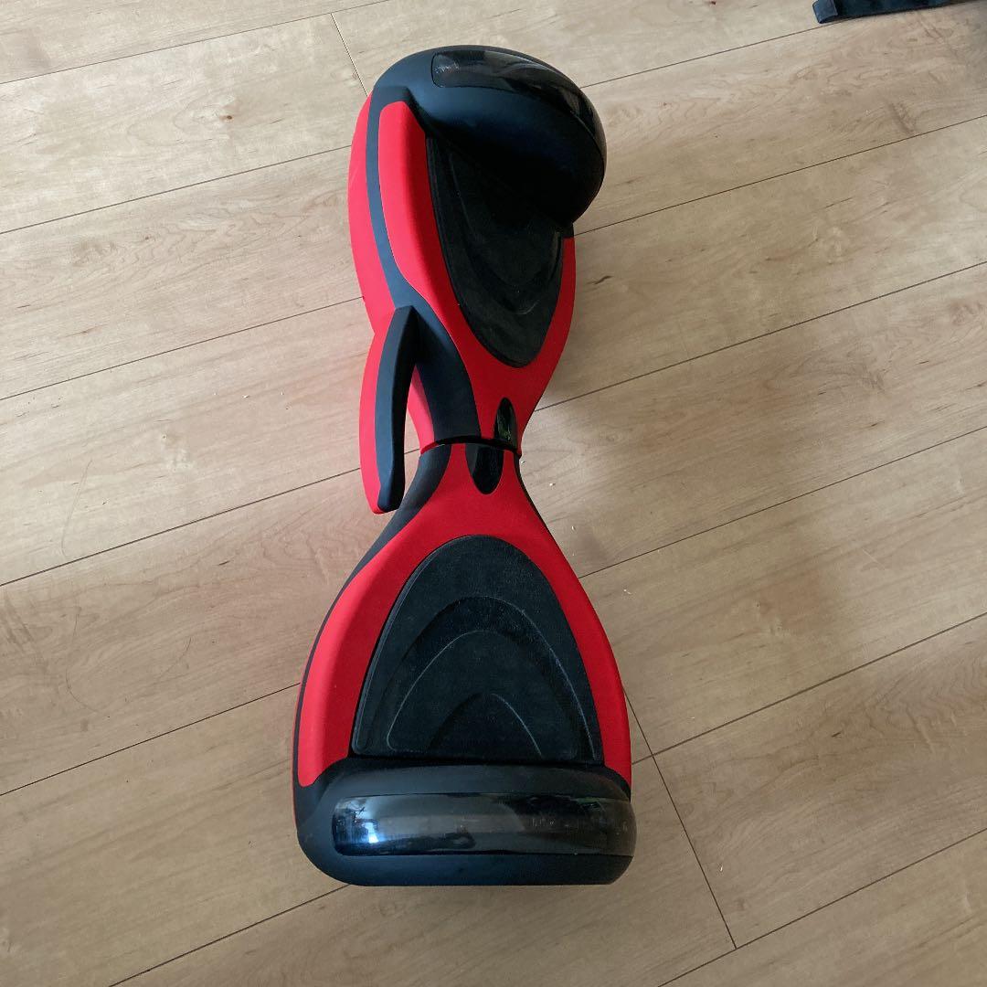 バランススクーター 電動ボード 電動スクーター ミニセグウェイ　赤×黒