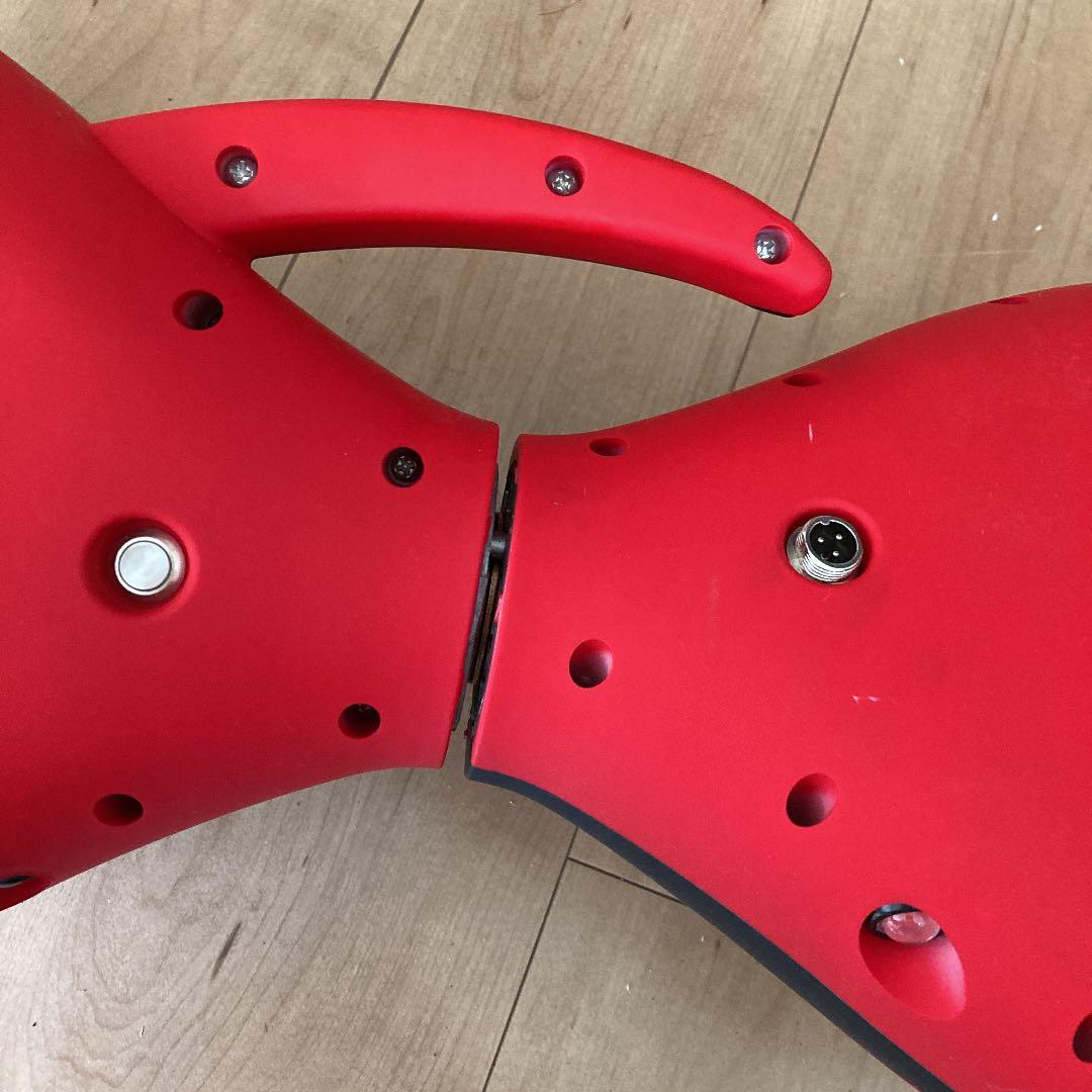 バランススクーター 電動ボード 電動スクーター ミニセグウェイ　赤×黒