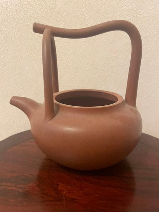 急須　水注　水差し　紫砂　朱泥　白泥　中国　骨董　古美術　宜興　壺