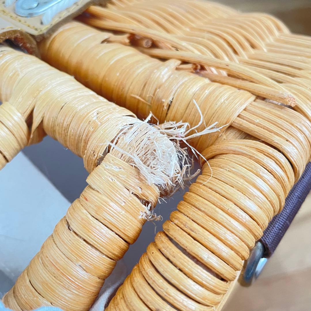 籐製 猫用キャリーバッグ