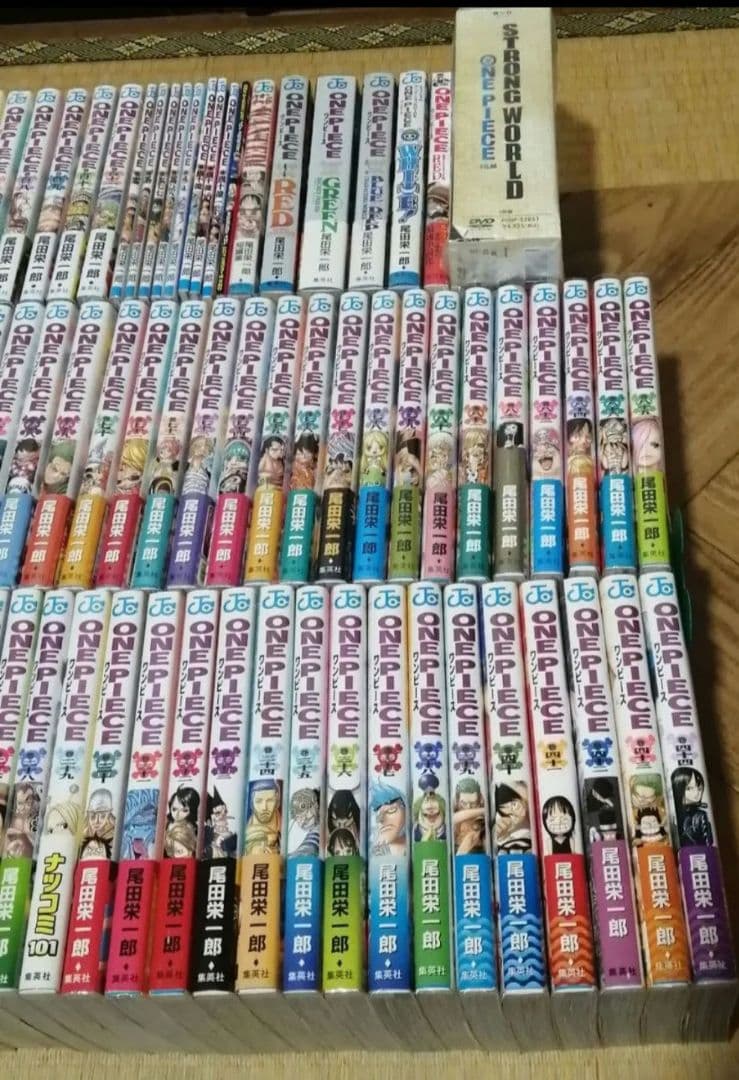全巻初版帯付 1-111 ワンピース onepiece 尾田栄一郎