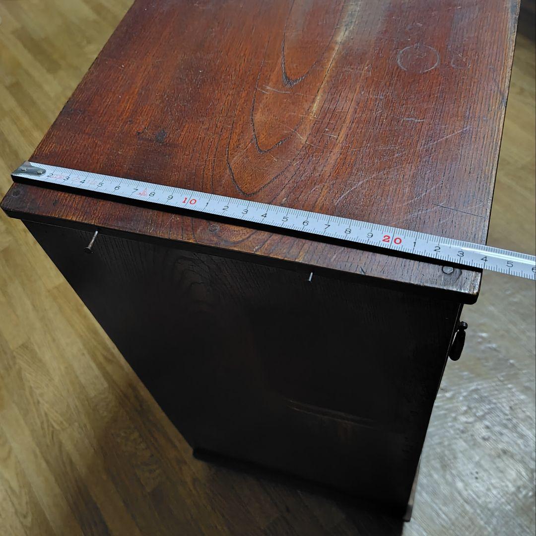 昭和 レトロ アンティーク ヴィンテージ 古道具 箪笥 引き出し ガラス戸棚