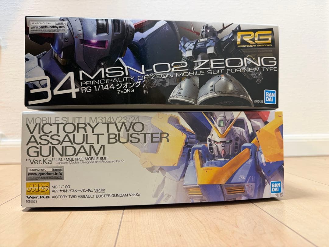 限〜1/17ガンプラ2体セット