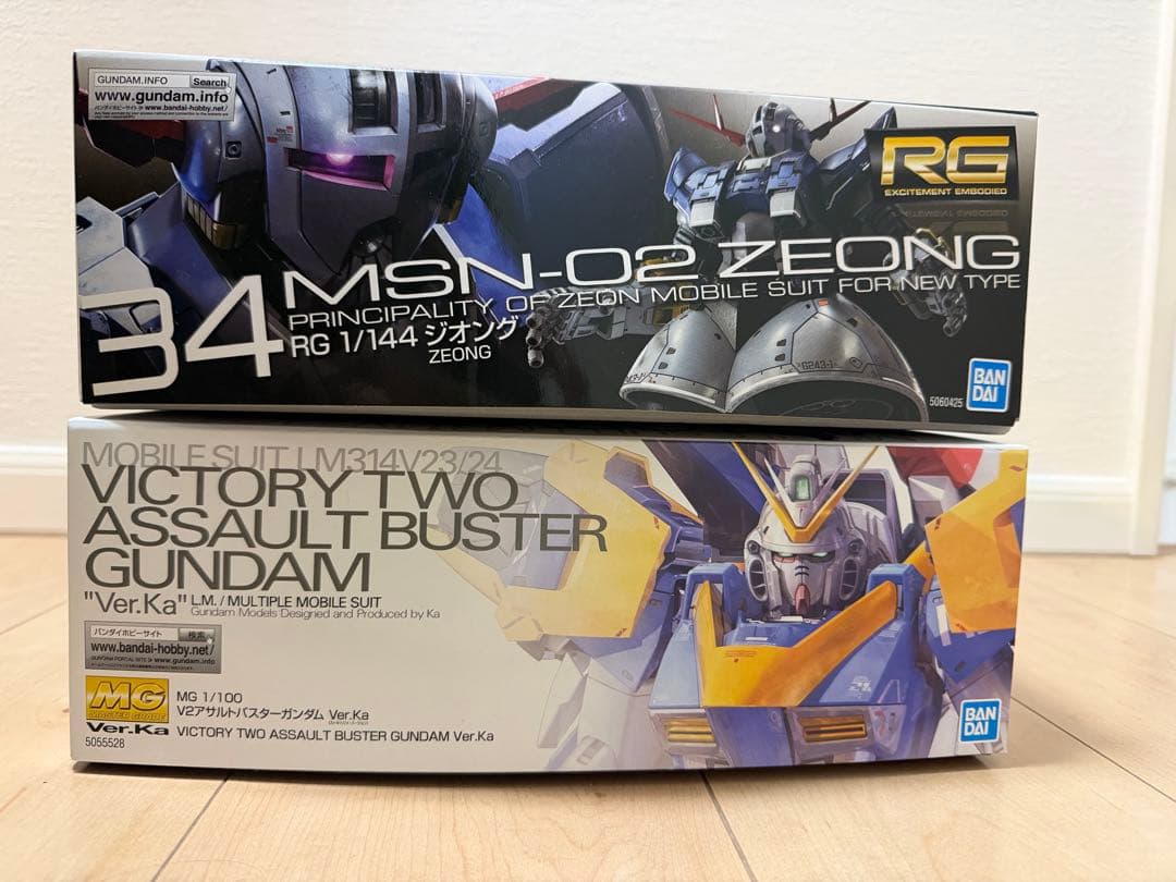 限〜1/17ガンプラ2体セット