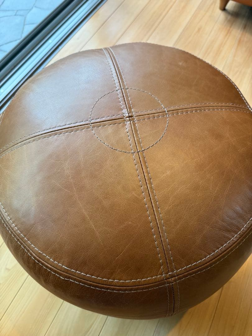 【送料込】ACME Furniture OAKS LEATHER STOOL