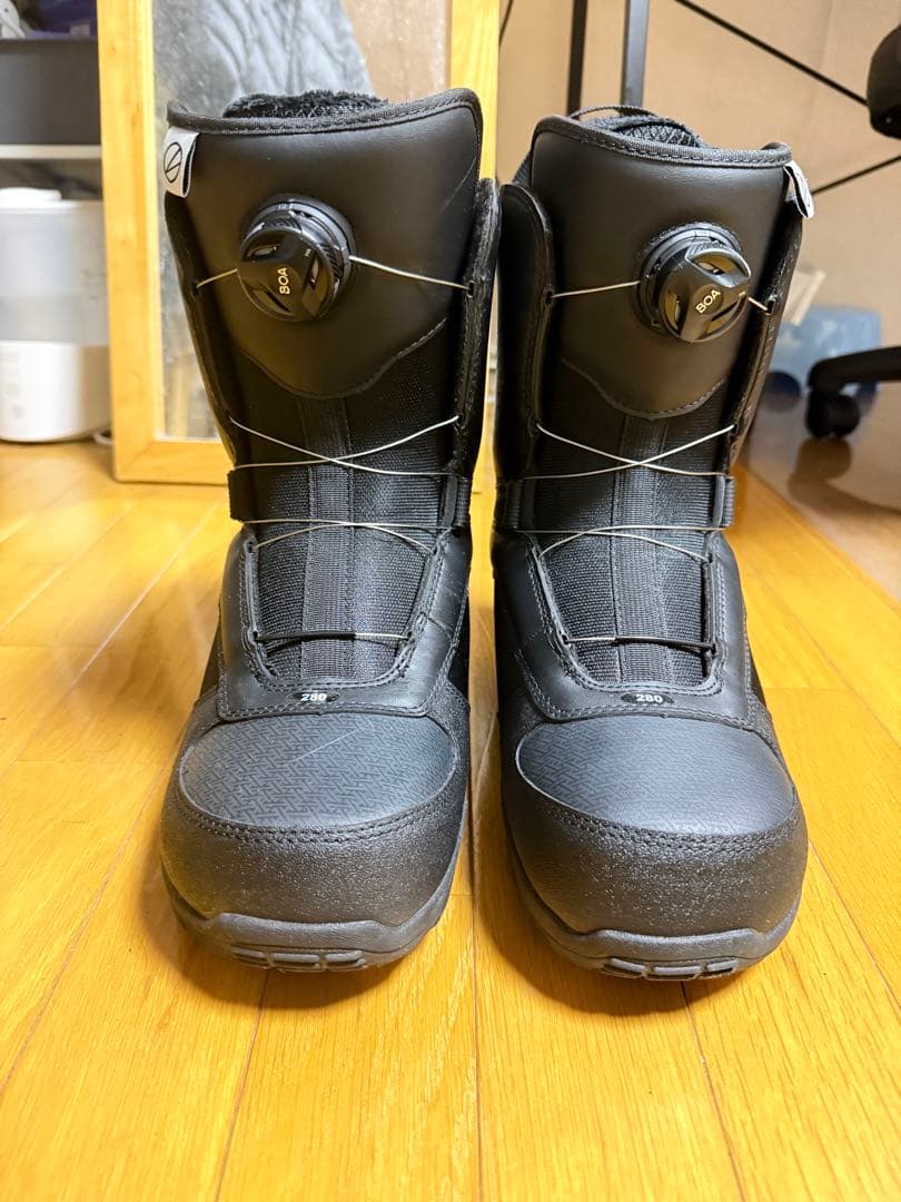 美品 LASTARTS スノーボードブーツ ブラック 28cm