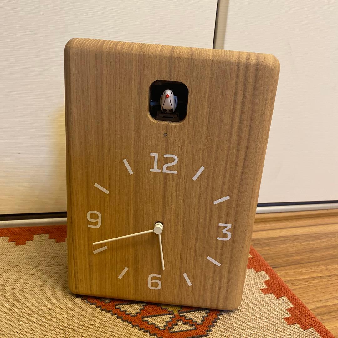 CUCU 木製掛時計 CICU-01 鳩時計