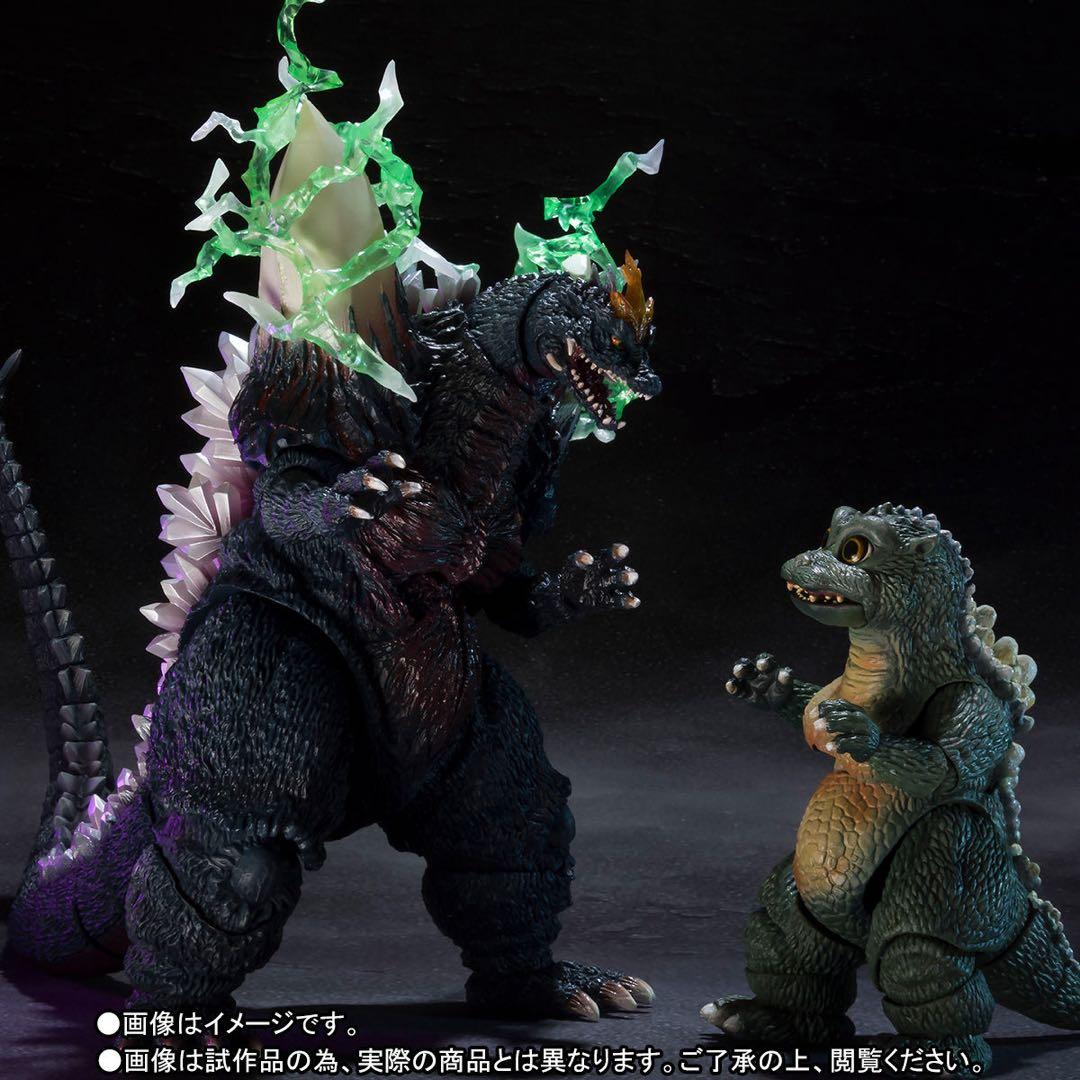S.H.Monsterarts スペースゴジラ＆リトルゴジラ SC Ver.