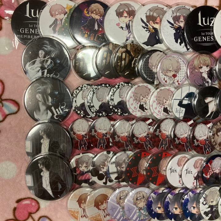 luz缶バッジ 83個 まとめ売り