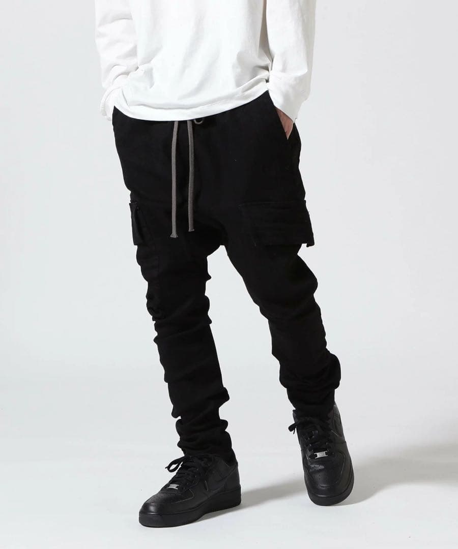 A.F ARTEFACT／Denim Sarouel Skinny Pants