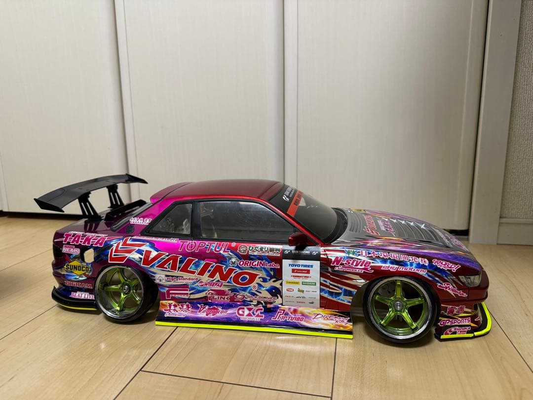 アディクション　シルビアs13 d1 2024年仕様　ホイール、スポイラー付き