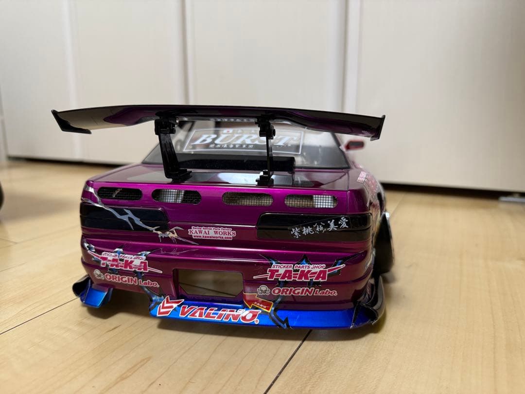 アディクション　シルビアs13 d1 2024年仕様　ホイール、スポイラー付き