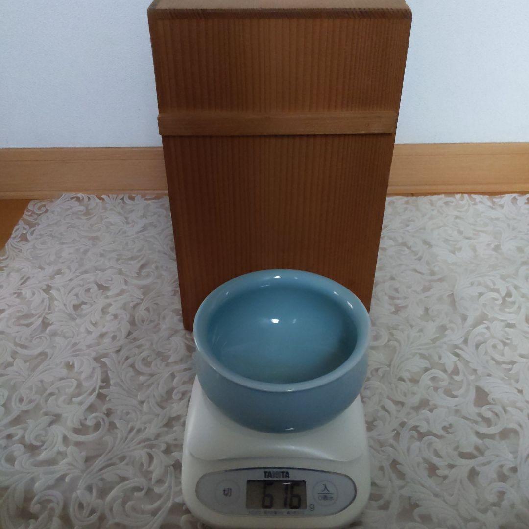 茶道具　皆具　手塚祥堂　作　青磁　平安　水指　杓立　建水　表千家　【匿名配送】