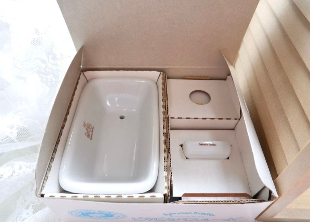 【希少】シルバニアファミリー⭐️ピカピカバスルーム⭐️