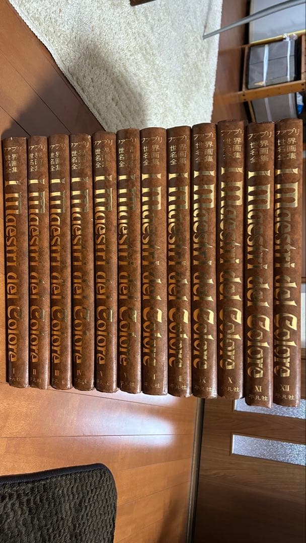 ファブリ世界名画全集 全12巻セット