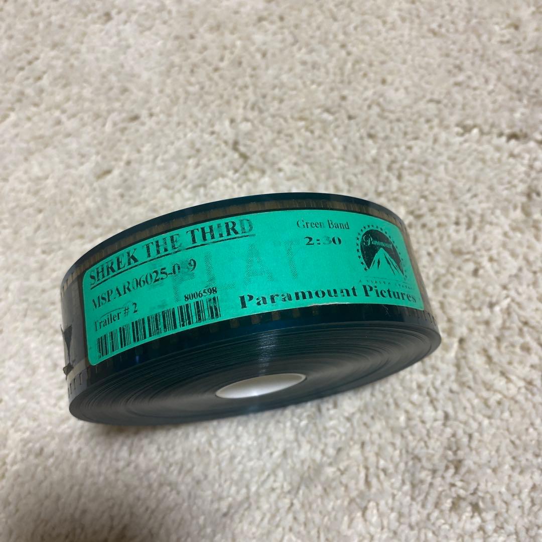 【希少】非売品　シュレック3 映画ネガフィルム1本分