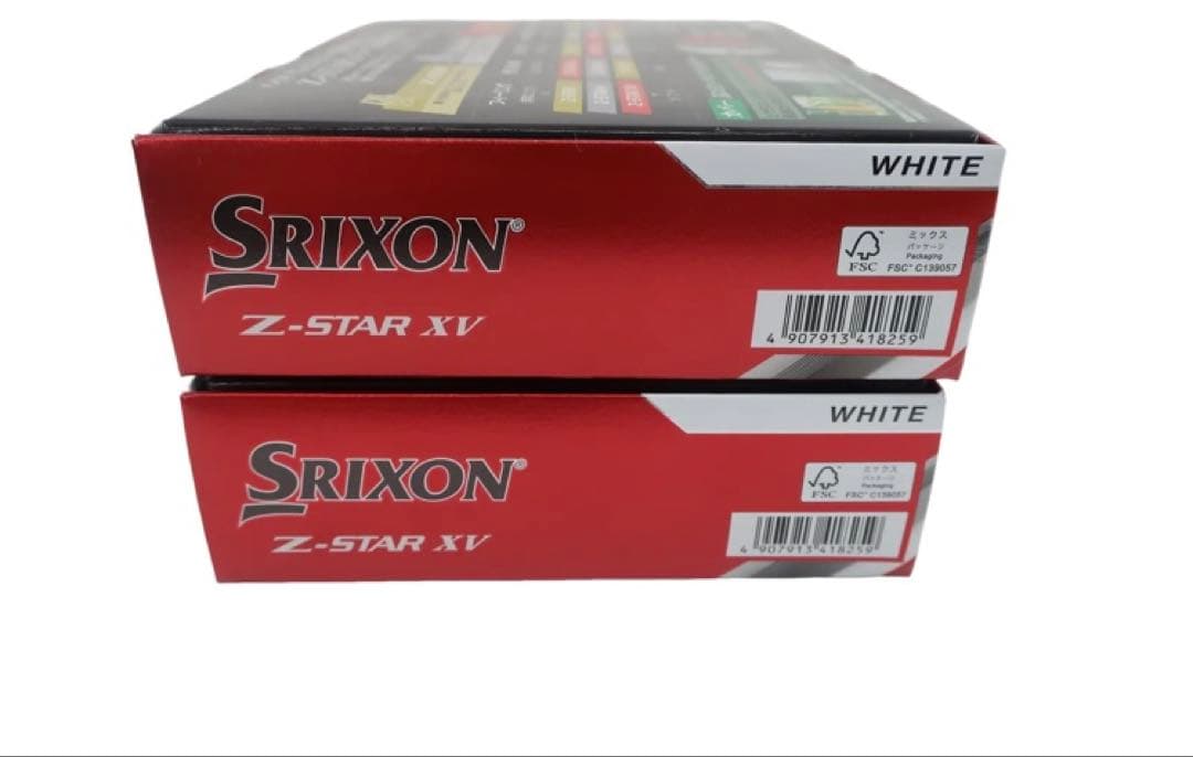スリクソン 新品ゴルフボール SRIXON Z-STAR XV 2ダースホワイト