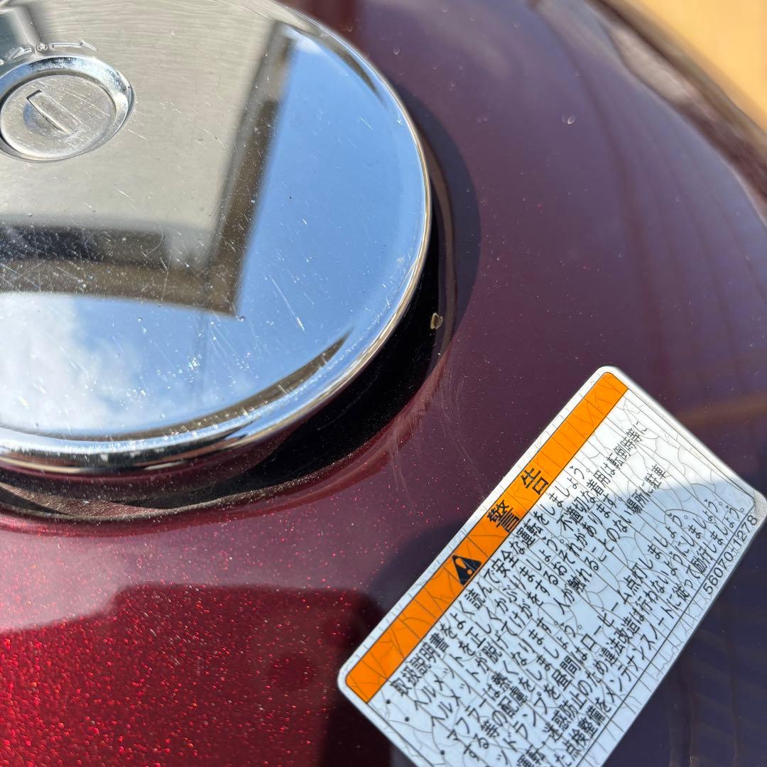 W650 純正タンク