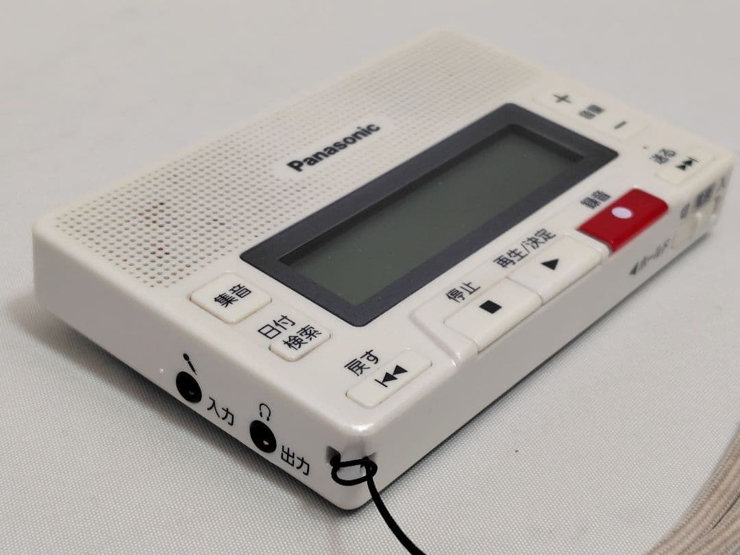【中古・動作確認済】RR-CS300 (白) ボイスレコーダー パナソニック