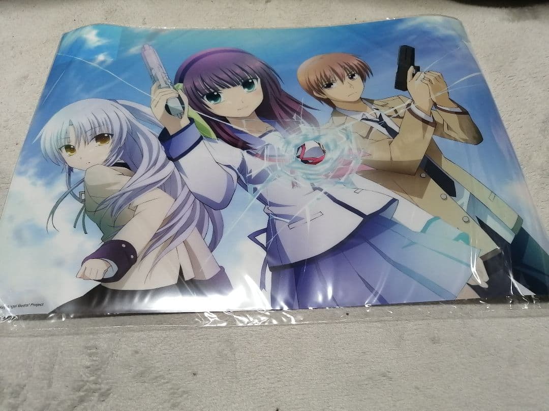 AngelBeats! 15thくじ引き堂 クリアポスター4枚セット