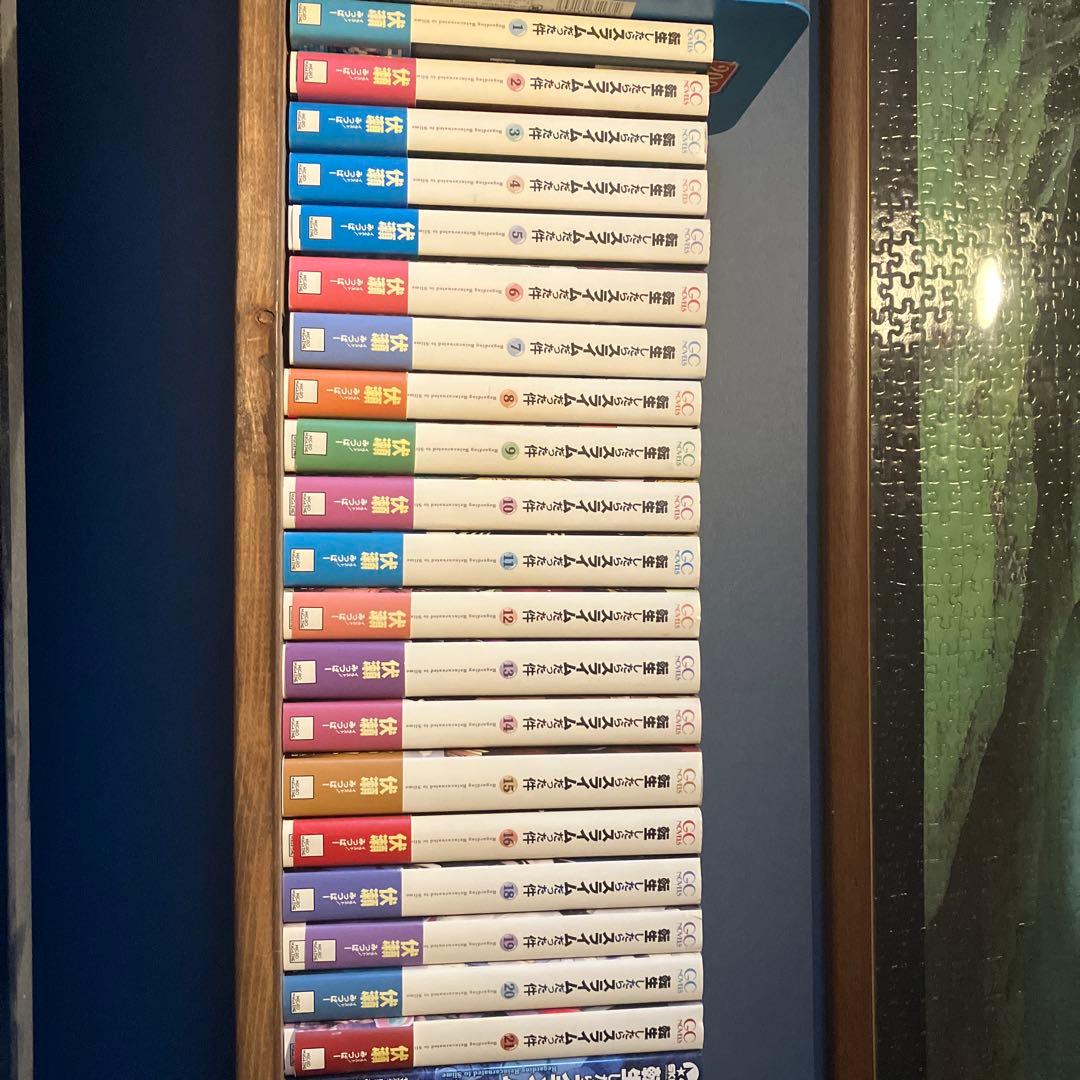 転生したらスライムだった件ライトノベル　21巻 全巻帯付