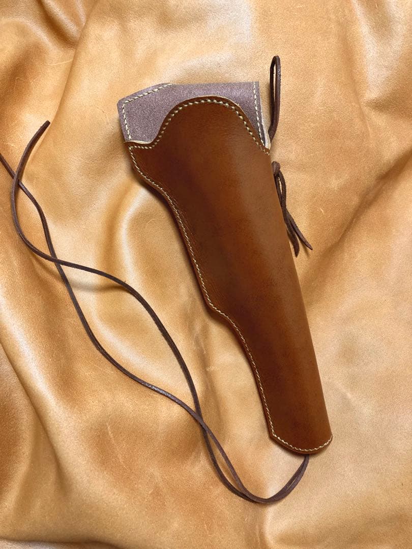 コルトM1848ドラグーン用右利きレザーホルスター No.822