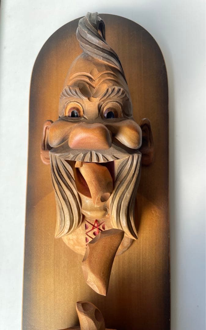 60s アンティーク　木彫り　オブジェ