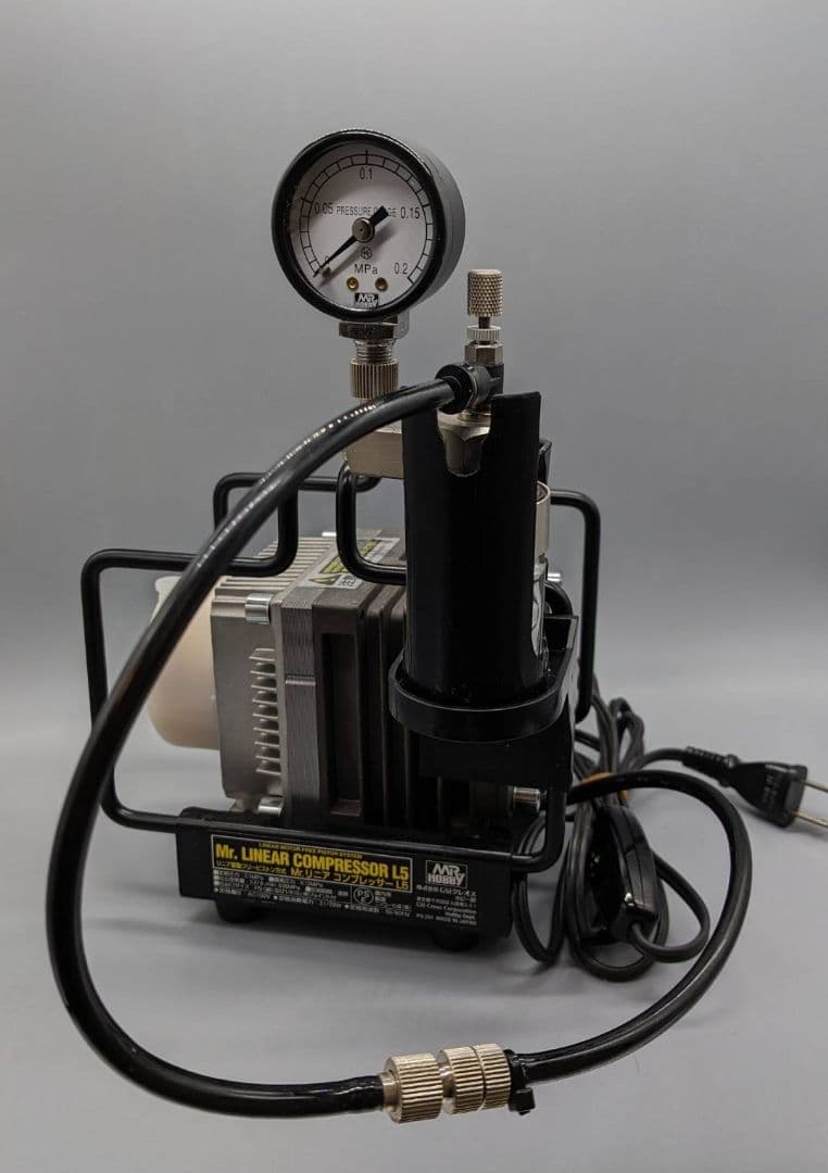 GSIクレオス MR.リニアコンプレッサーL5　圧力計付きレギュレーターセット