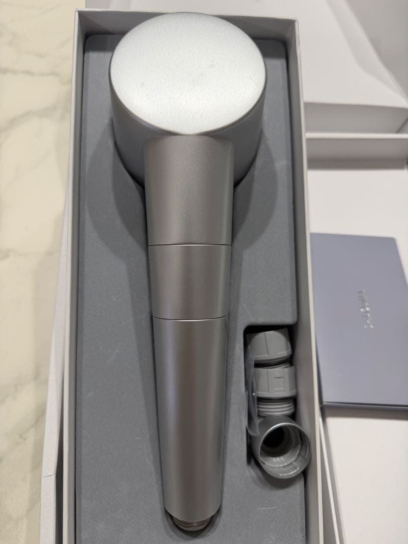 SALONIA ファインバブルクリア シャワーヘッド