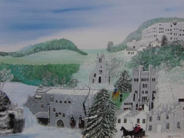 グランマ・モーゼス、イマジネーション、希少画集画、新品額装付