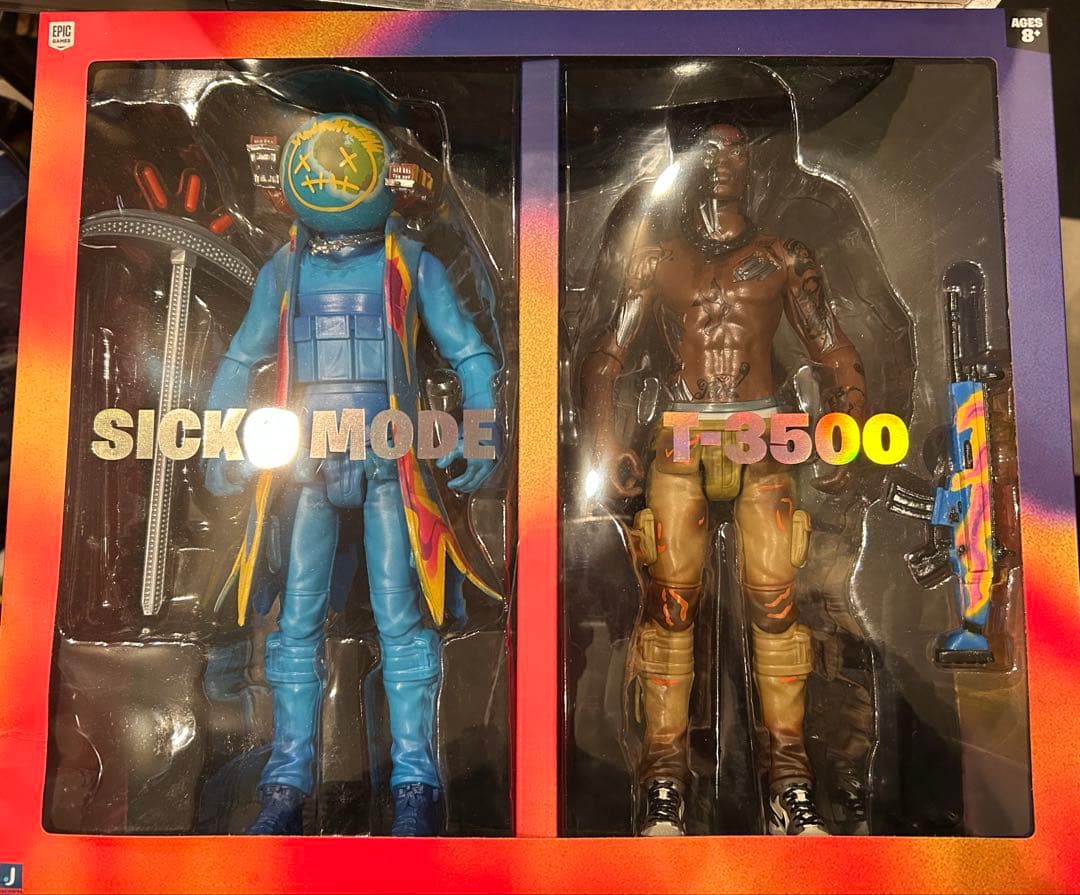 Travis Scott Fortnite 12インチフィギュア 2体セット