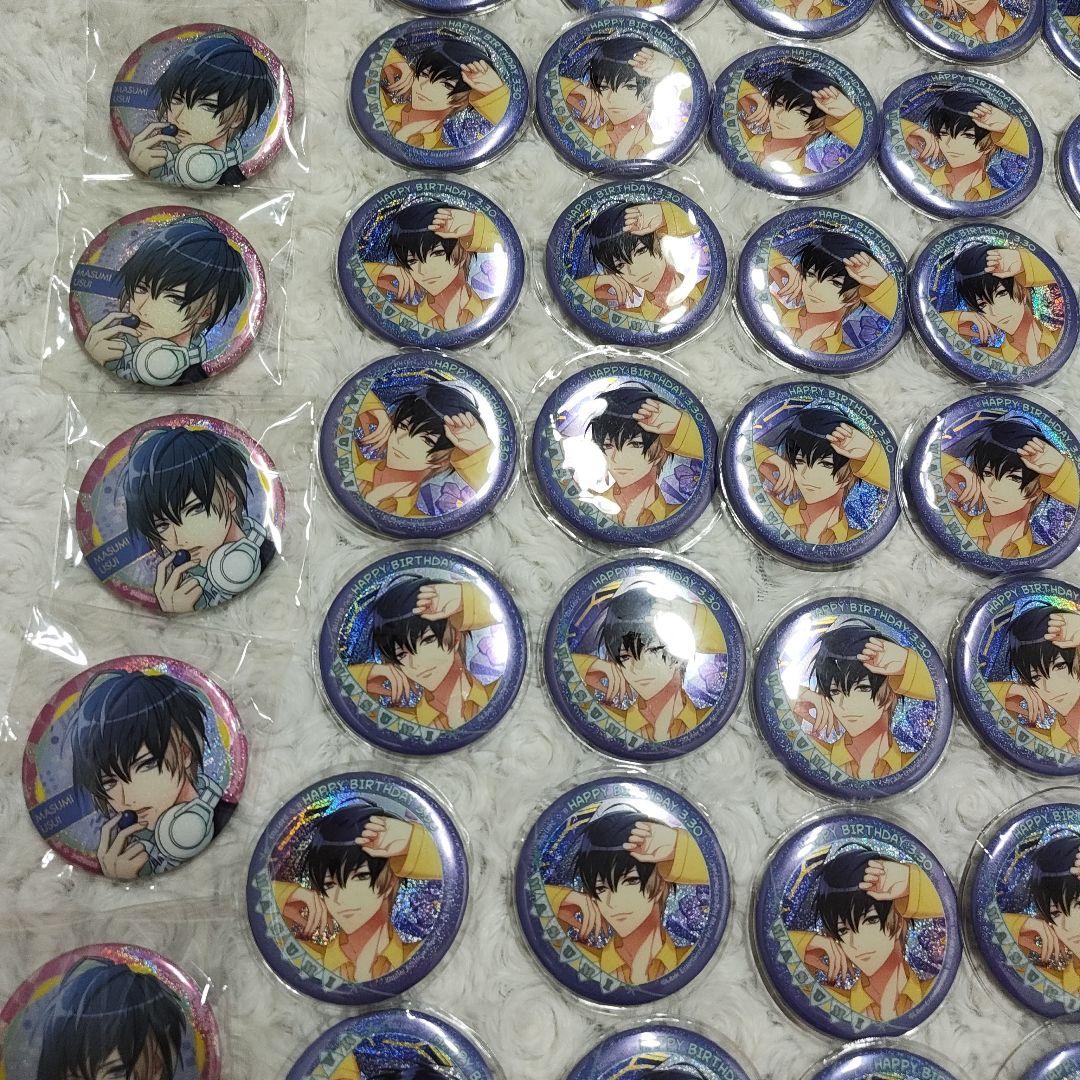 【大量！123点】A3! 碓氷真澄　缶バッジまとめ　バースデー　ホログラム