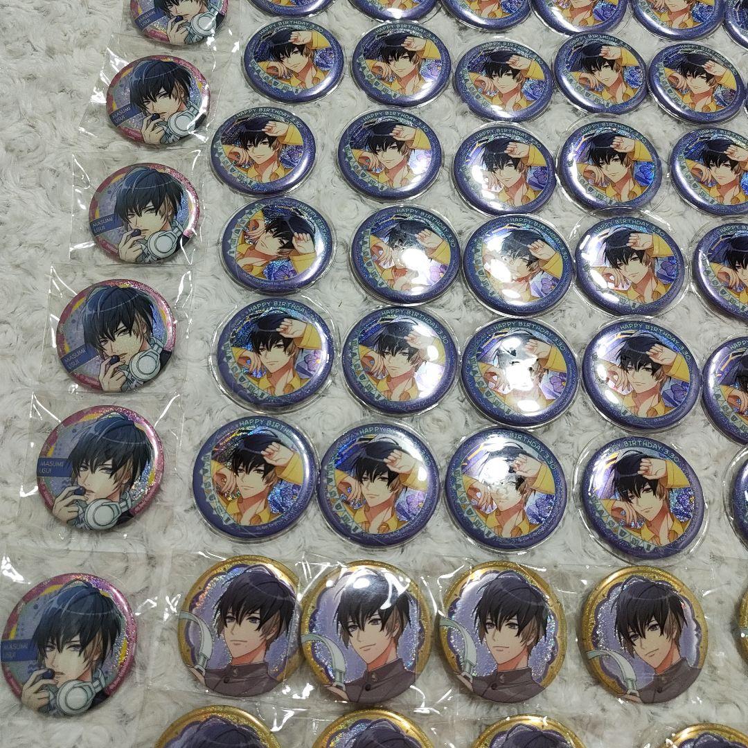 【大量！123点】A3! 碓氷真澄　缶バッジまとめ　バースデー　ホログラム