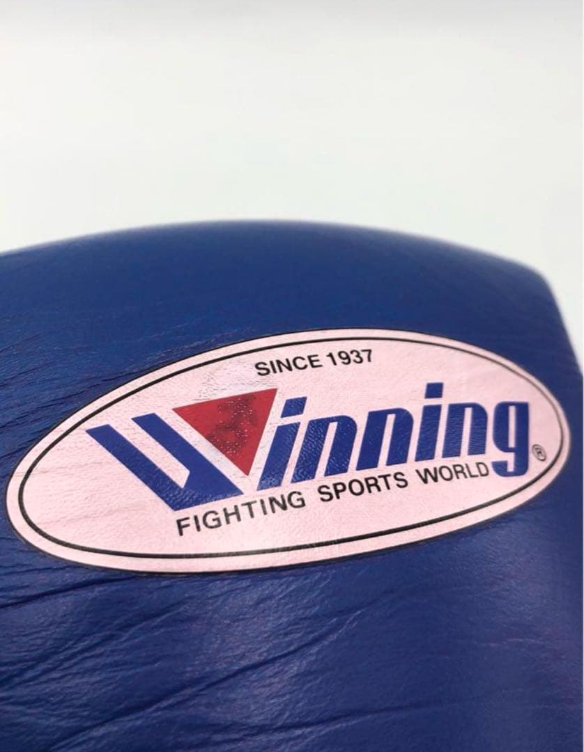 値下げしました Winning MS-200-B ボクシンググローブ ブルー 青