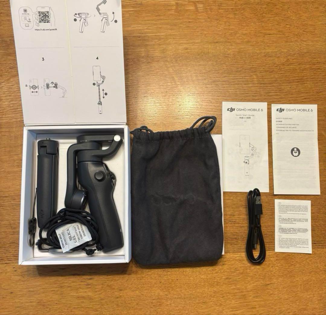 DJI Osmo Mobile 6スマートフォンスタビライザー+ネックストラップ